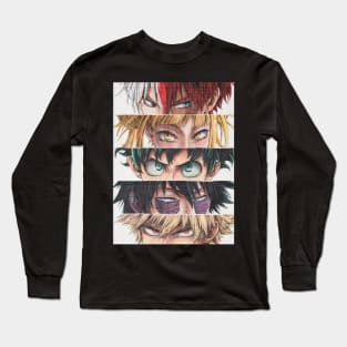 figther anime Long Sleeve T-Shirt